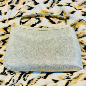Vintage silver evening bag